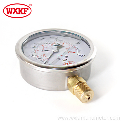 0-1000bar Diameter Pressure Gauge